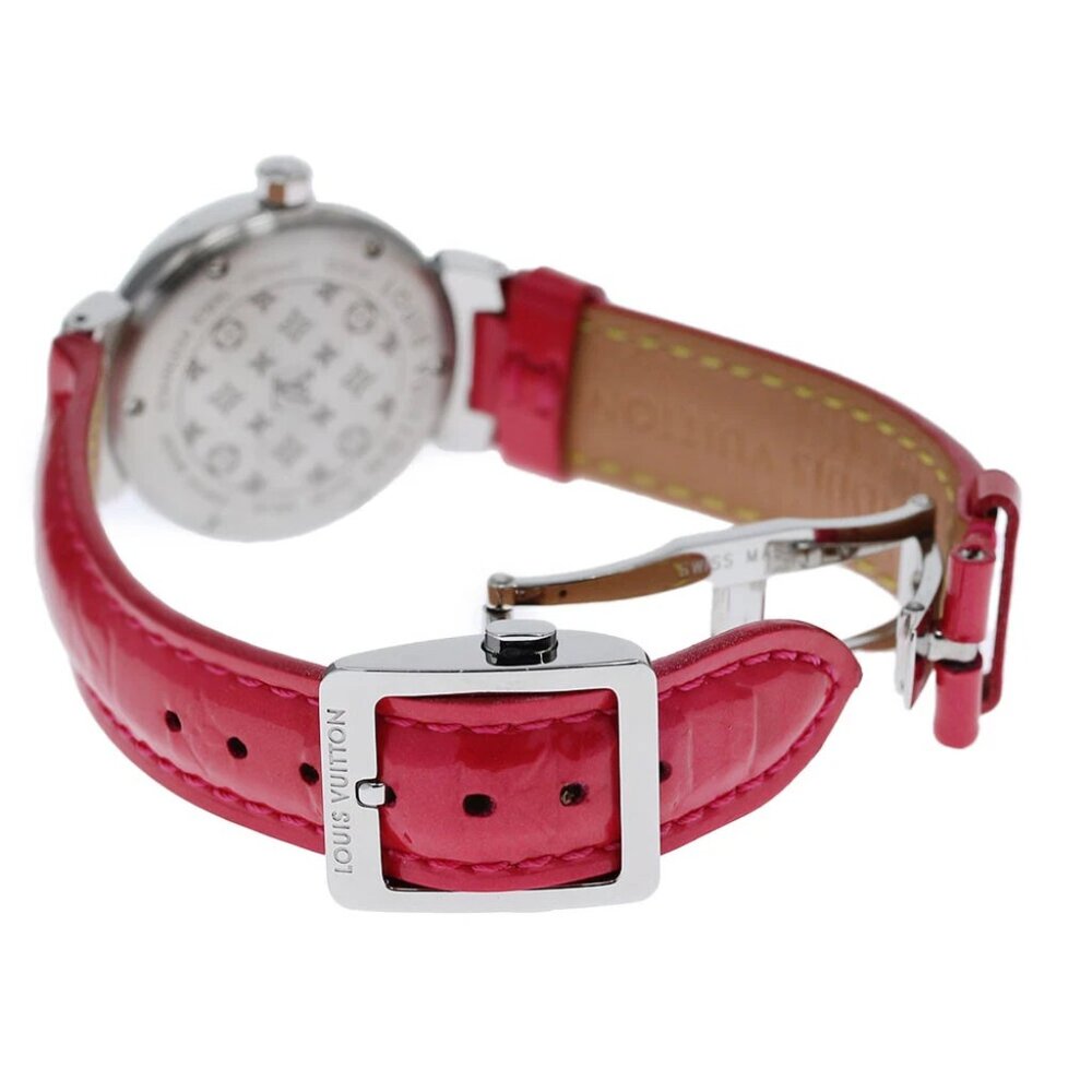 LOUIS VUITTON Tambour Q1218 heart Silver Dial Quartz Ladies Watch_828555 - Picture 3 of 6